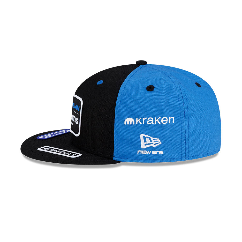หมวกแก๊ป New Era รุ่น Atlassian Williams F1 Team Vegas Race Black 59Fifty Cap