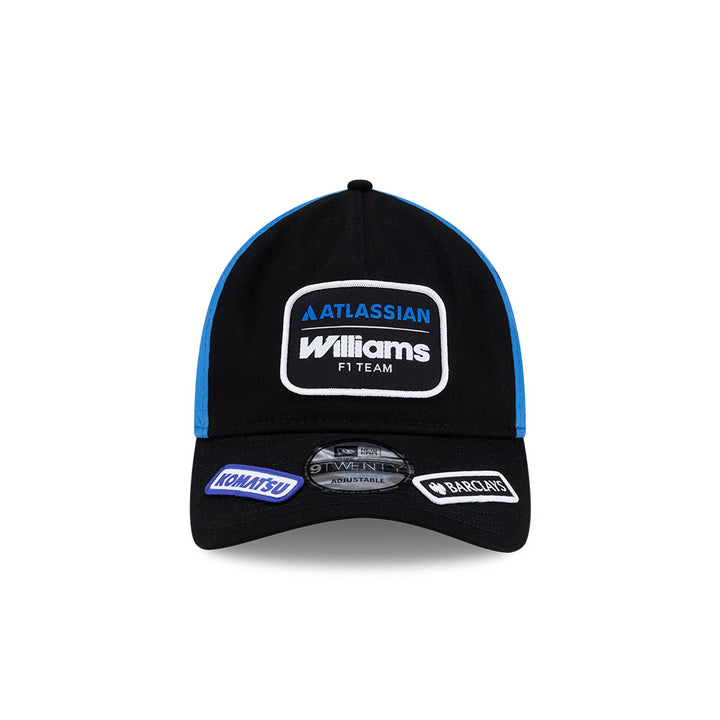 หมวกแก๊ป New Era รุ่น Atlassian Williams F1 Team Vegas Race Black 9Twenty A-Frame Cap