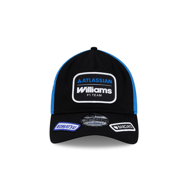 หมวกแก๊ป New Era รุ่น Atlassian Williams F1 Team Vegas Race Black 9Twenty A-Frame Cap