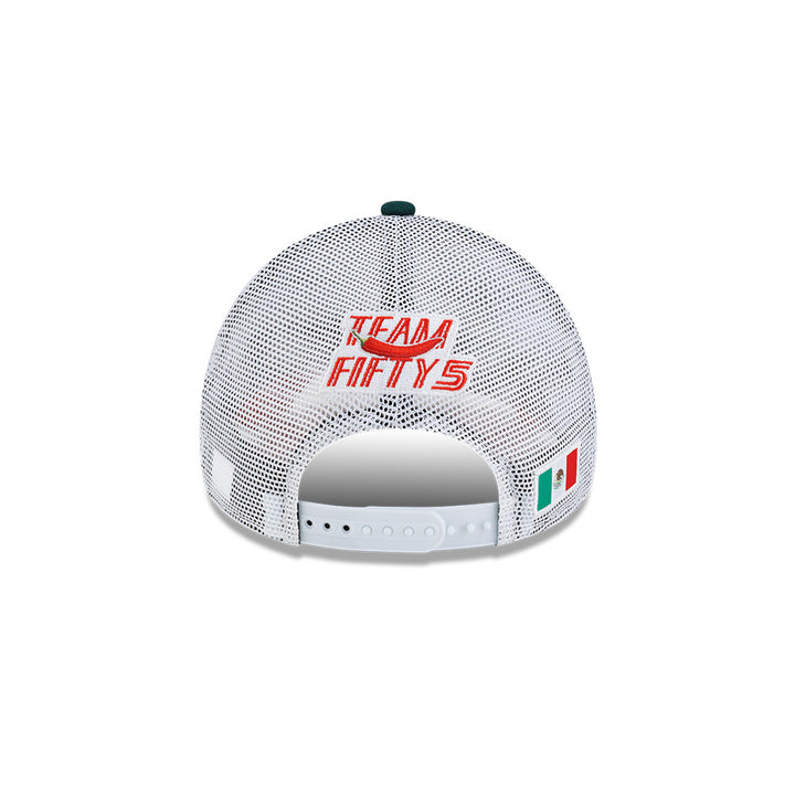 หมวกแก๊ป New Era รุ่น Team Fifty5 Mexico White And Black 9Forty A-Frame Cap
