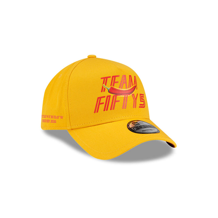 หมวกแก๊ป New Era รุ่น Team Fifty5 Grandstand A Gold 9Forty A-Frame Cap
