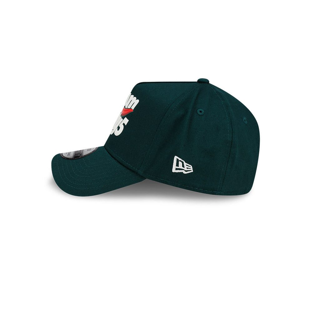 หมวกแก๊ป New Era รุ่น Team Fifty5 Puff Print Black 9Forty A-Frame Cap