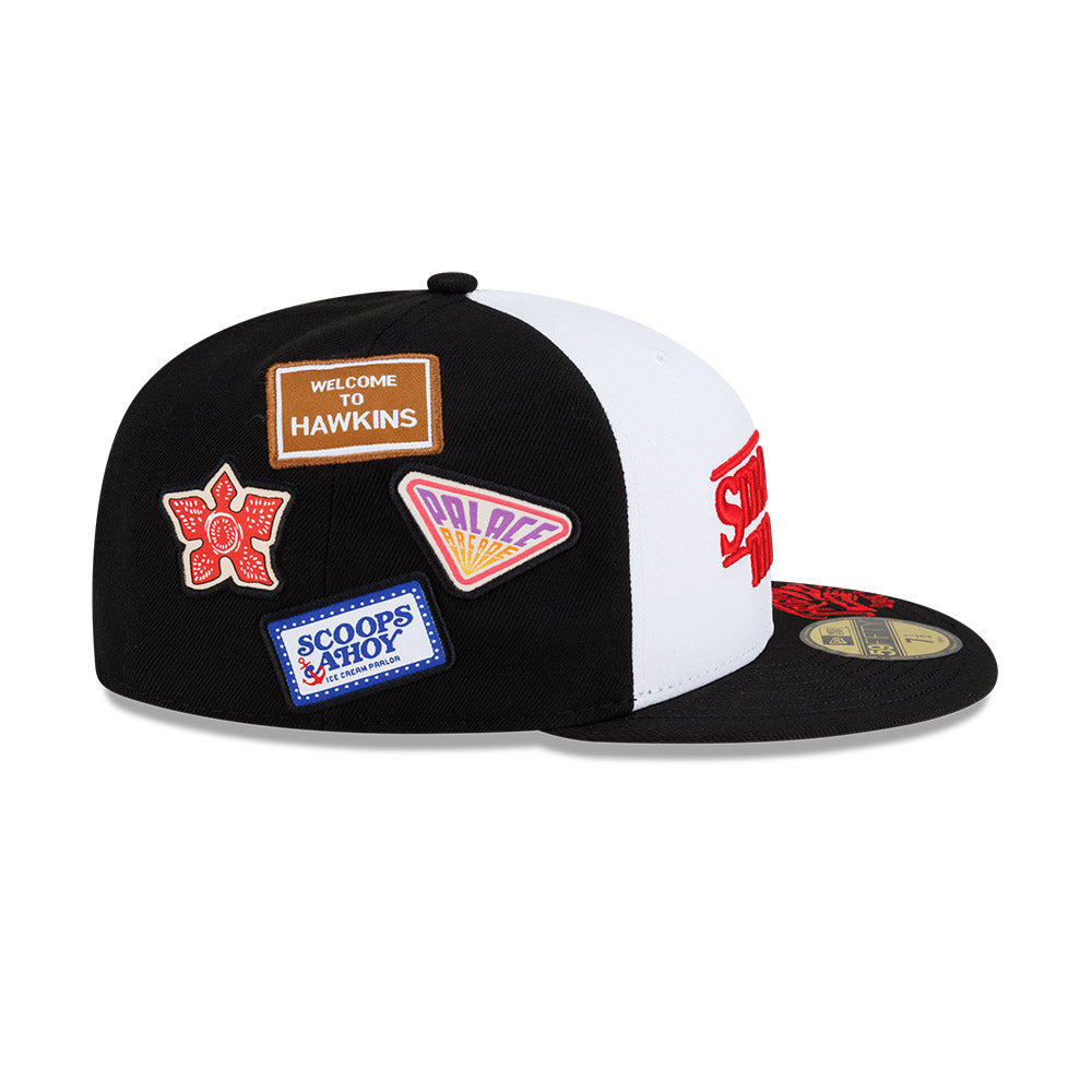 หมวกแก๊ป New Era รุ่น New Era X Stranger Things White 59Fifty Cap