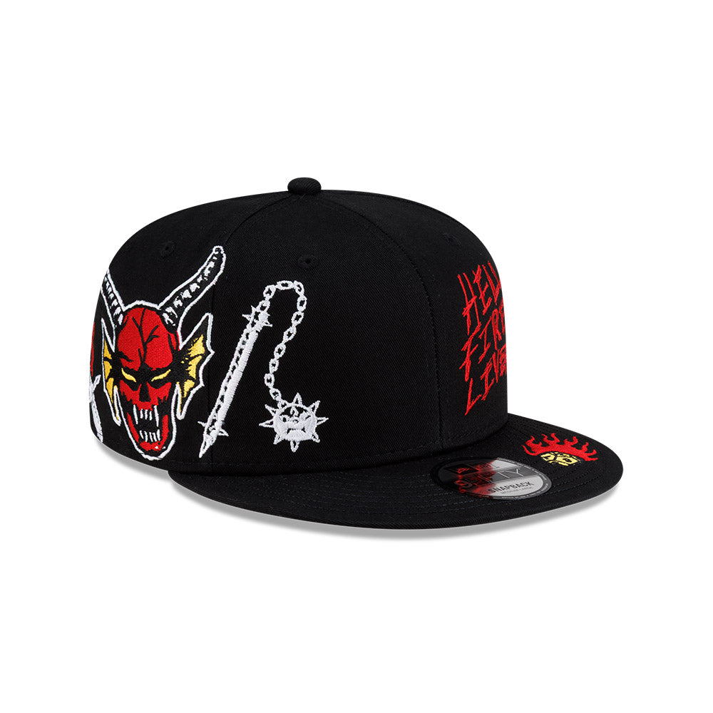 หมวกแก๊ป New Era รุ่น New Era X Stranger Things Black 9Fifty Cap