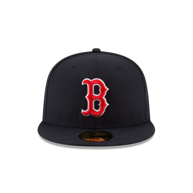 New Era หมวกรุ่น Boston Red Sox Authentic Navy 59Fifty Cap