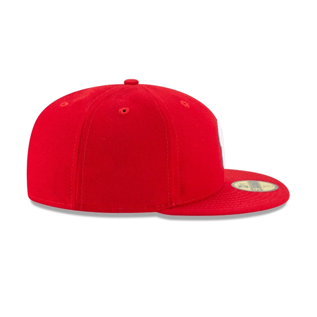 หมวกแก๊ป New Era รุ่น Washington Nationals Authentic Red 59Fifty Cap