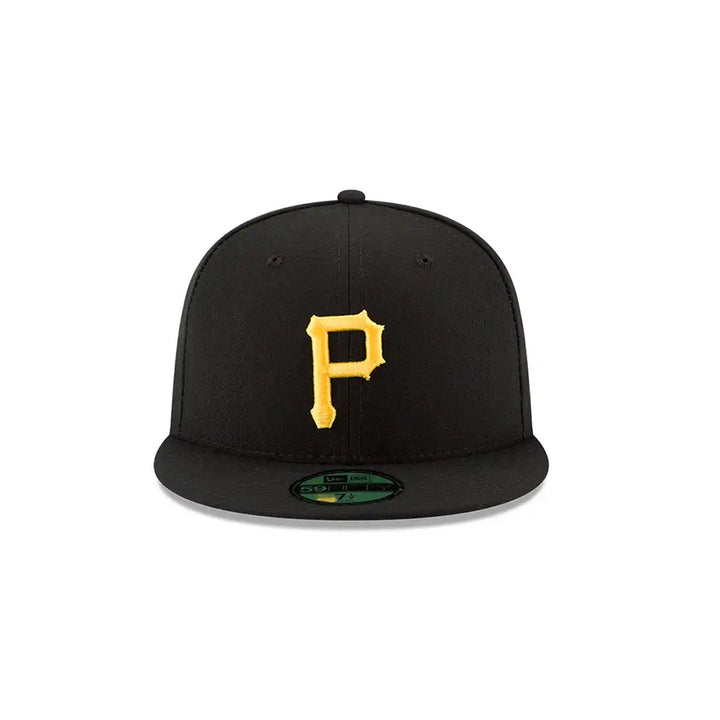 New Era หมวกรุ่น Pittsburgh Pirates Authentic Black 59Fifty Cap