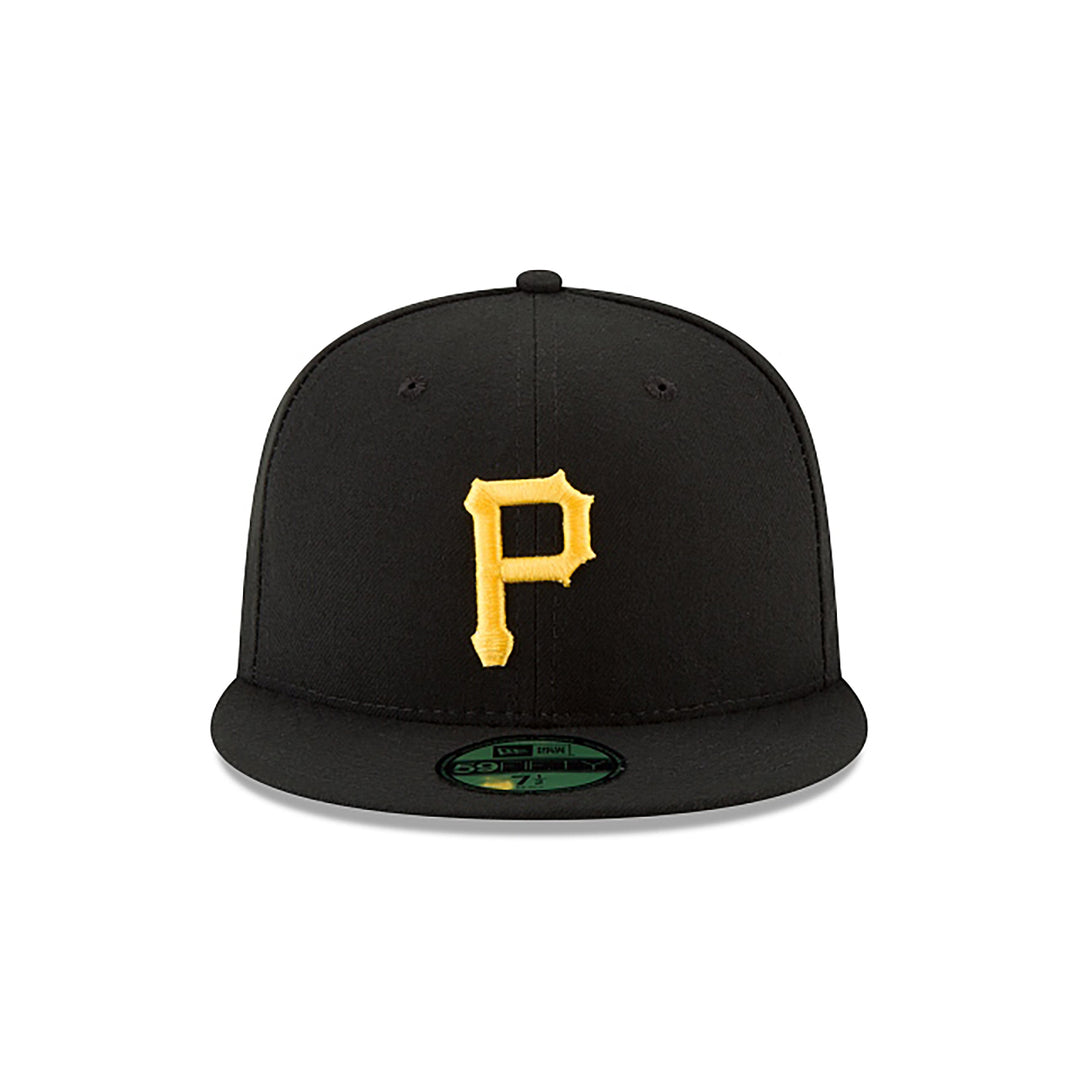 New Era หมวกรุ่น Pittsburgh Pirates Authentic Black 59Fifty Cap