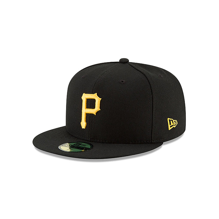 New Era หมวกรุ่น Pittsburgh Pirates Authentic Black 59Fifty Cap