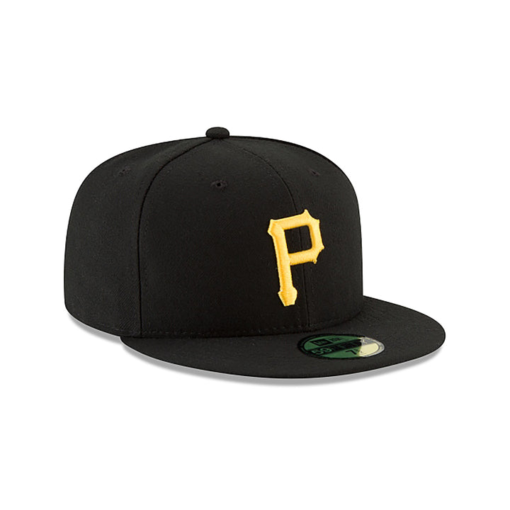 New Era หมวกรุ่น Pittsburgh Pirates Authentic Black 59Fifty Cap