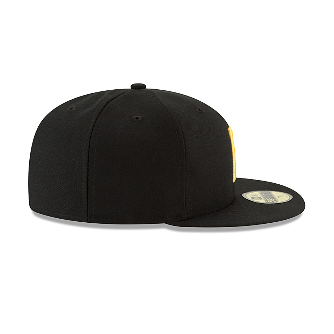 New Era หมวกรุ่น Pittsburgh Pirates Authentic Black 59Fifty Cap