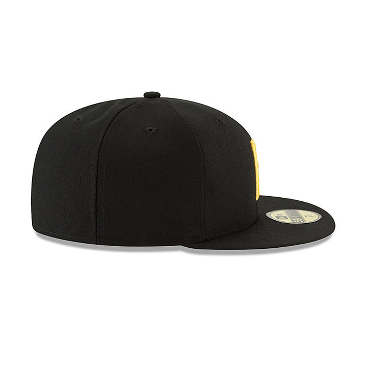 New Era หมวกรุ่น Pittsburgh Pirates Authentic Black 59Fifty Cap