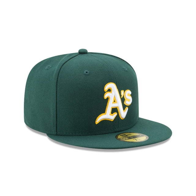 New Era หมวกรุ่น Oakland Athletics Authentic Dark Green 59Fifty Cap
