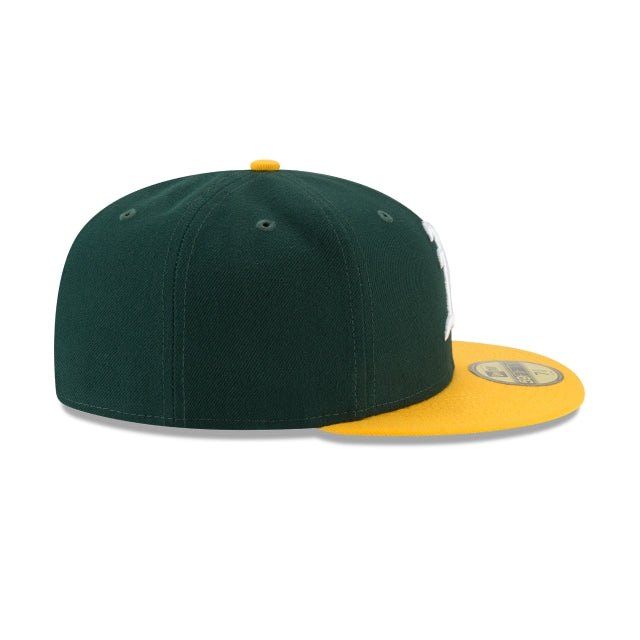 หมวกแก๊ป New Era รุ่น Oakland Athletics Authentic Dark Green 59Fifty Cap