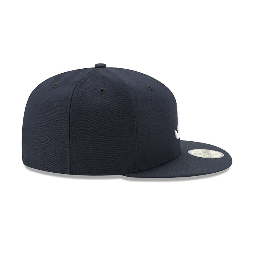 New Era หมวกรุ่น Atlanta Braves Authentic Navy 59Fifty Cap
