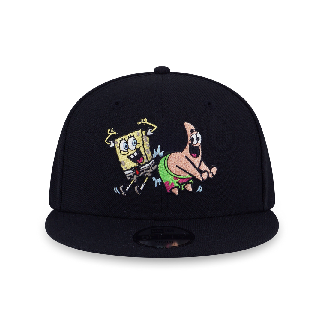 New Era หมวกรุ่น New Era x SpongeBob Black Kids 9FIFTY Cap