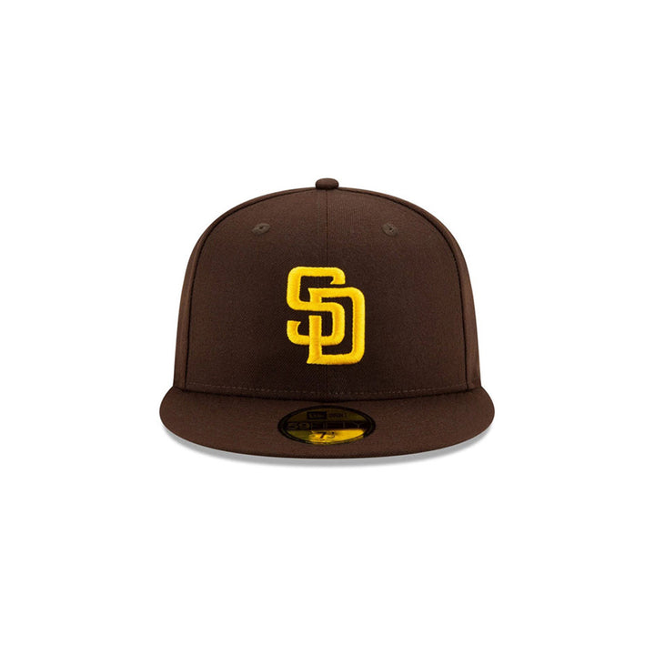 New Era หมวกรุ่น San Diego Padres Authentic Dark Brown 59Fifty Cap
