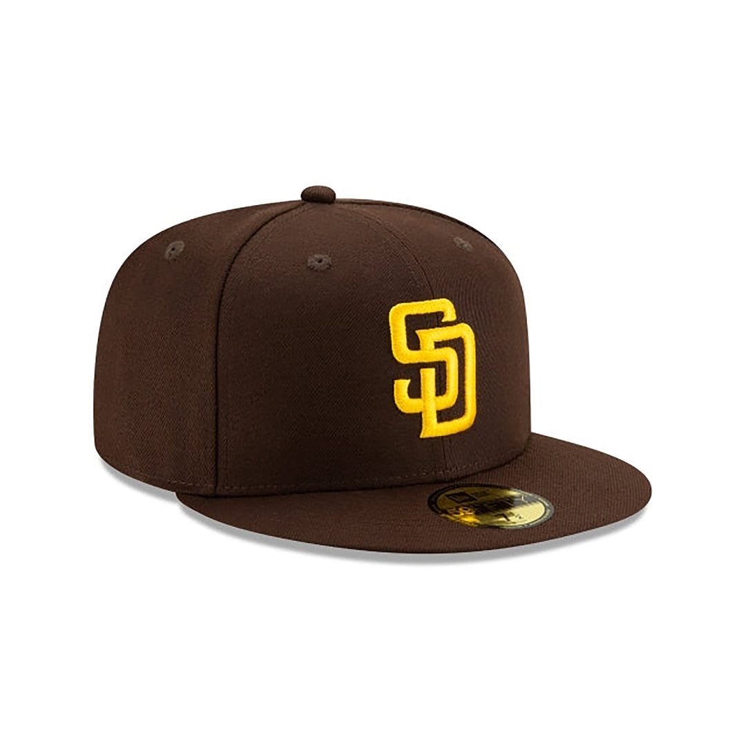New Era หมวกรุ่น San Diego Padres Authentic Dark Brown 59Fifty Cap