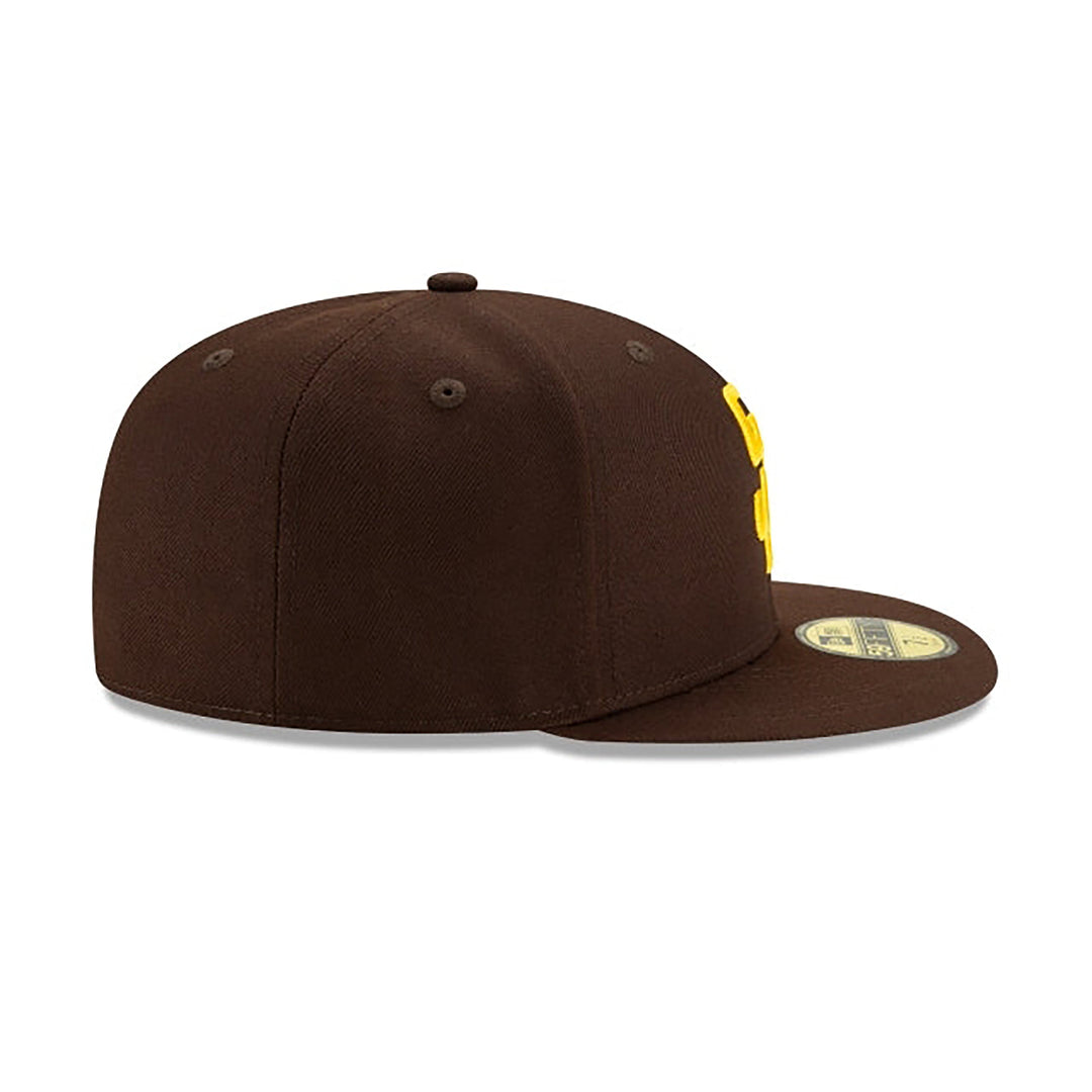 New Era หมวกรุ่น San Diego Padres Authentic Dark Brown 59Fifty Cap