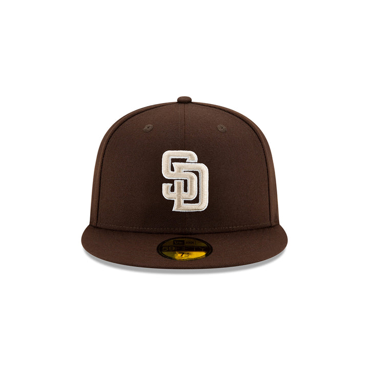 New Era หมวกรุ่น San Diego Padres Authentic Dark Brown 59Fifty Cap