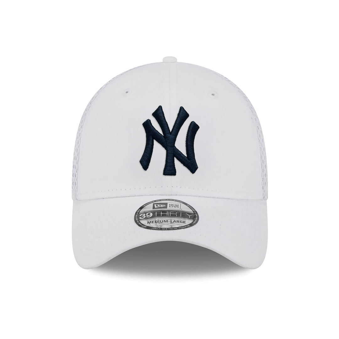 New Era หมวกรุ่น New York Yankees Optic White And Dark Royal 39Thirty Neo Cap