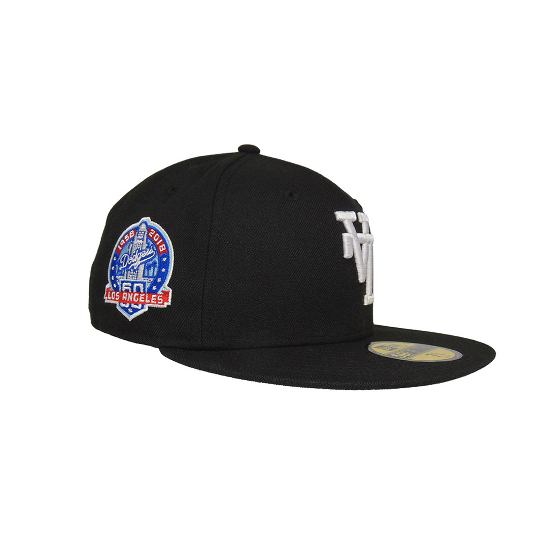 New Era หมวกรุ่น Los Angeles Dodgers Upside Down Logo Black 59Fifty Cap
