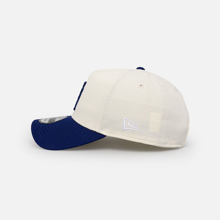 New Era หมวกรุ่น Los Angeles Dodgers Upside Down Logo Chrome And Dark Royal 9Forty A-Frame Cap
