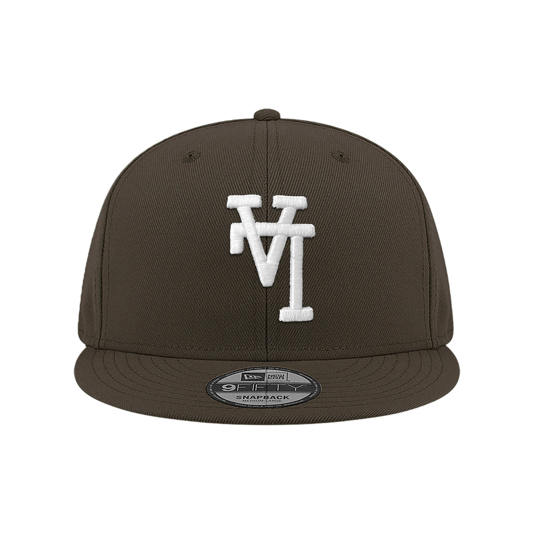 New Era หมวกรุ่น Los Angeles Dodgers Co Upside Down La Walnut 9Fifty Cap