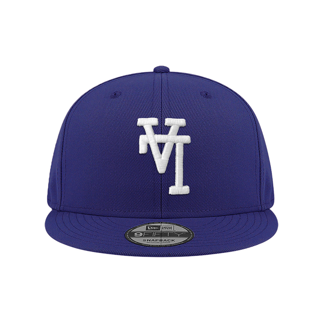 New Era หมวกรุ่น Los Angeles Dodgers Co Upside Down La Dark Royal 9Fifty Cap
