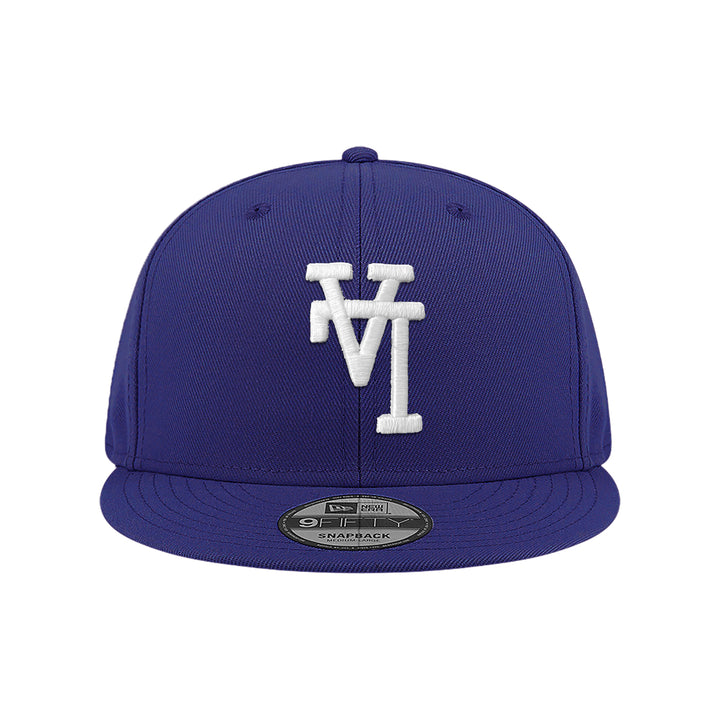 New Era หมวกรุ่น Los Angeles Dodgers Co Upside Down La Dark Royal 9Fifty Cap
