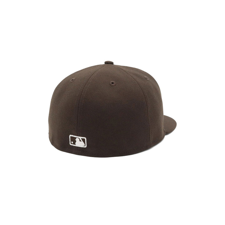New Era หมวกรุ่น Los Angeles Dodgers Upside Down Logo Walnut 59Fifty Cap