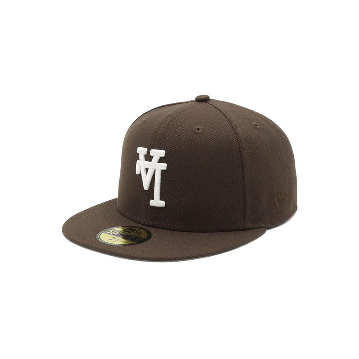 New Era หมวกรุ่น Los Angeles Dodgers Upside Down Logo Walnut 59Fifty Cap