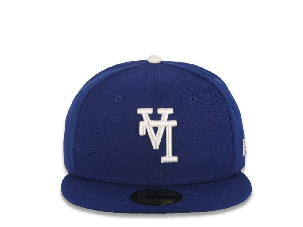 New Era หมวกรุ่น Los Angeles Dodgers Upside Down Logo Dark Royal 59Fifty Cap