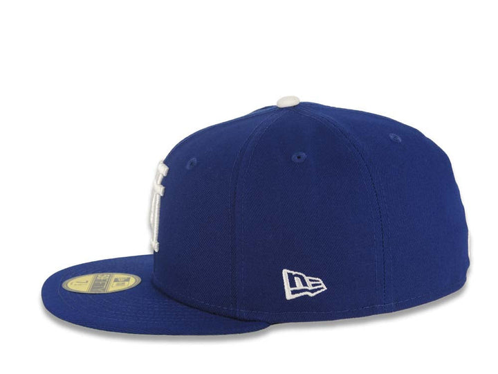 New Era หมวกรุ่น Los Angeles Dodgers Upside Down Logo Dark Royal 59Fifty Cap