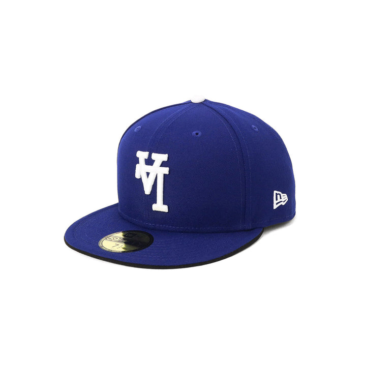 New Era หมวกรุ่น Los Angeles Dodgers Upside Down Logo Dark Royal 59Fifty Cap