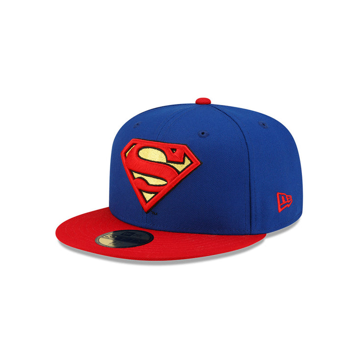 NEW ERA หมวก รุ่น SUPERMAN ROYAL AND SCARLET 59FIFTY CAP