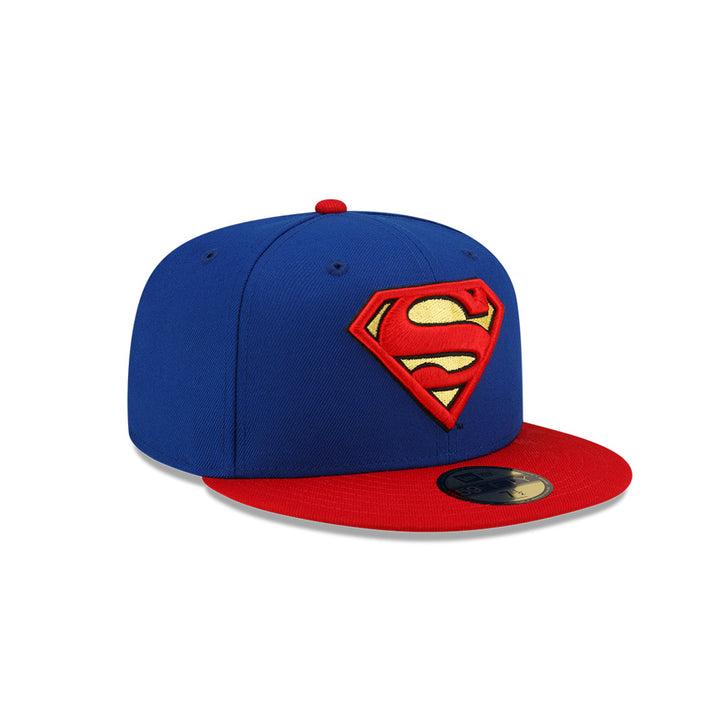 NEW ERA หมวก รุ่น SUPERMAN ROYAL AND SCARLET 59FIFTY CAP