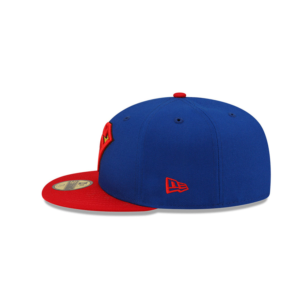 NEW ERA หมวก รุ่น SUPERMAN ROYAL AND SCARLET 59FIFTY CAP