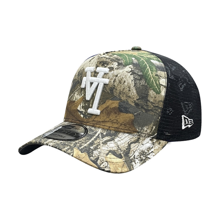 New Era หมวกรุ่น Los Angeles Dodgers Upside Down La Real Tree 9Forty A-Frame Trucker Cap