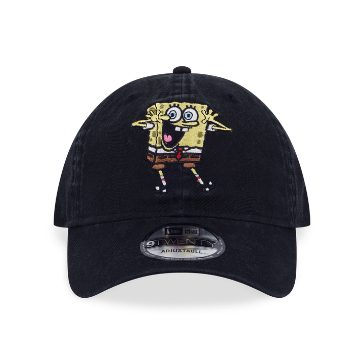 New Era หมวกรุ่น New Era x SpongeBob Black 9TWENTY Cap