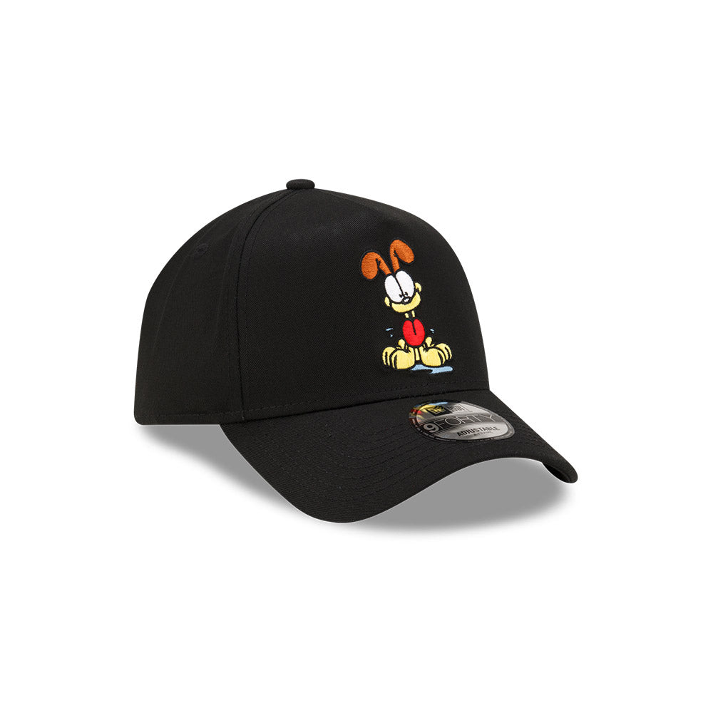 New Era หมวกรุ่น Garfield Odie Black 9Forty A-Frame Cap