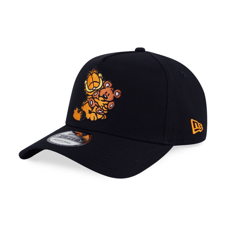 New Era หมวกรุ่น Garfield Pooky Black 9FORTY A-Frame Cap