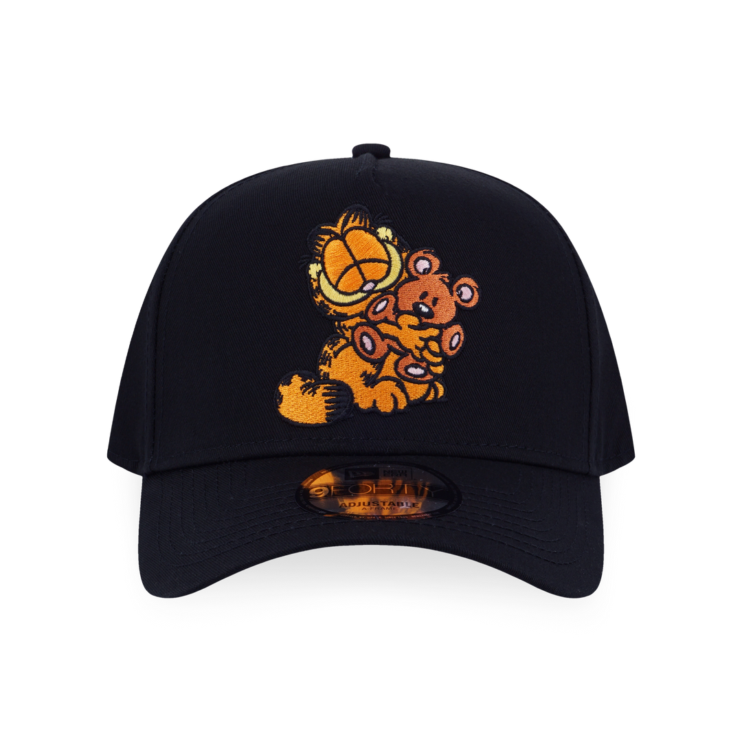 New Era หมวกรุ่น Garfield Pooky Black 9FORTY A-Frame Cap