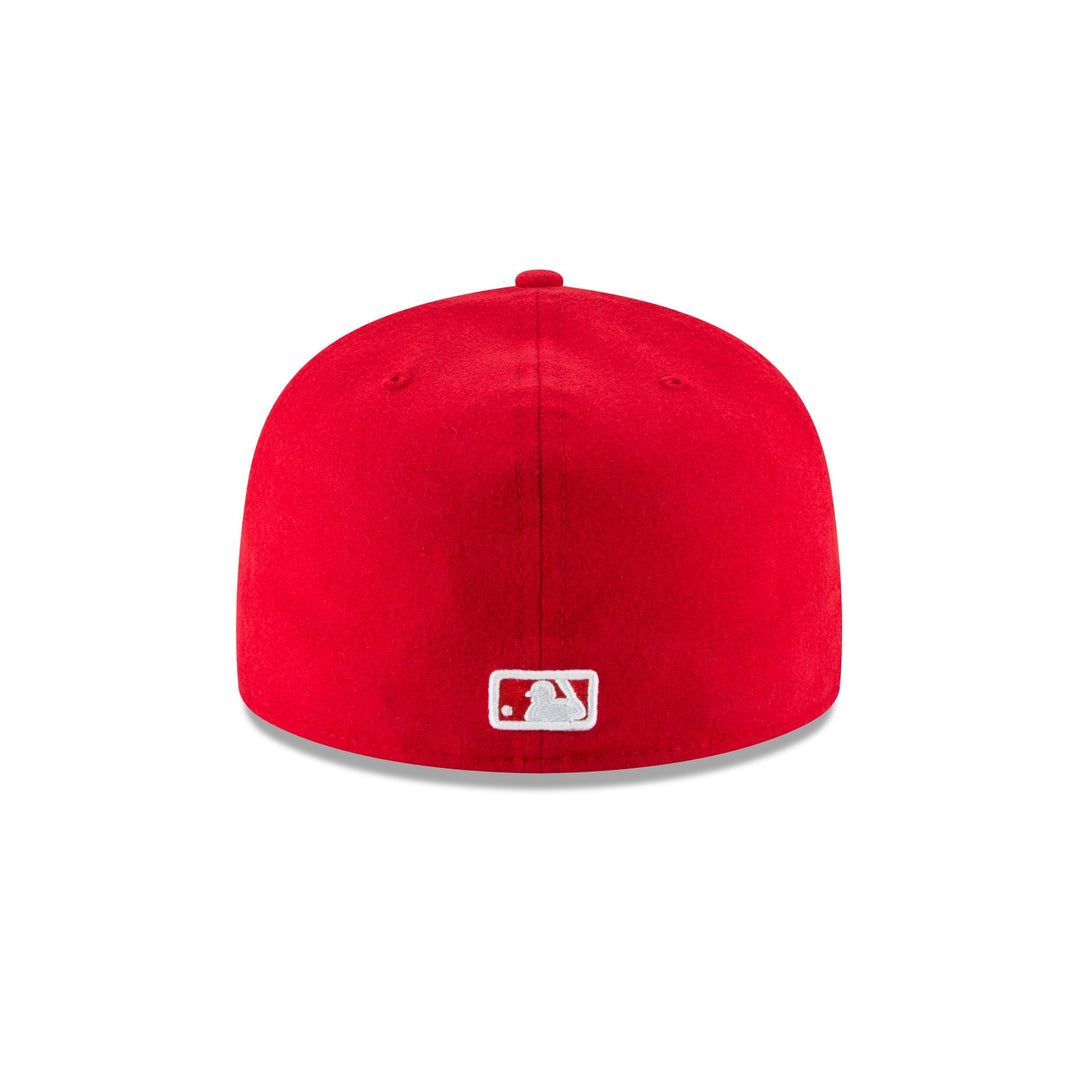 New Era หมวกรุ่น New York Yankees Authentic Scarlet 59Fifty Cap