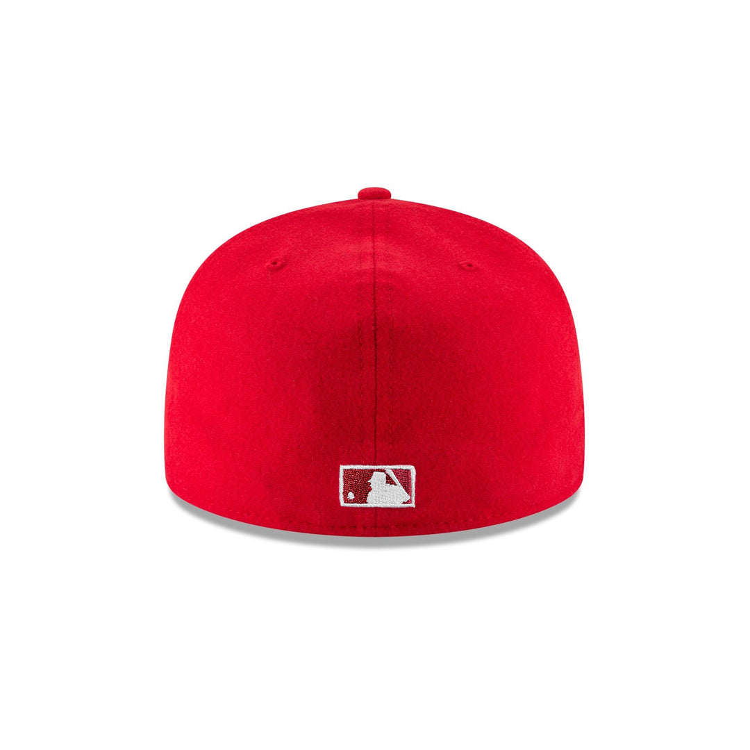 New Era หมวกรุ่น New York Yankees Authentic Scarlet 59Fifty Cap