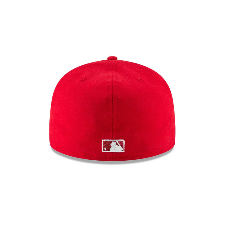 New Era หมวกรุ่น New York Yankees Authentic Scarlet 59Fifty Cap