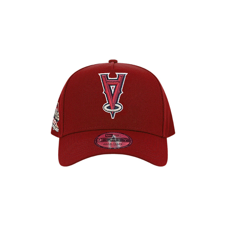 New Era หมวกรุ่น Anaheim Angels Upside Down Logo Scarlet 9Forty A-Frame Cap