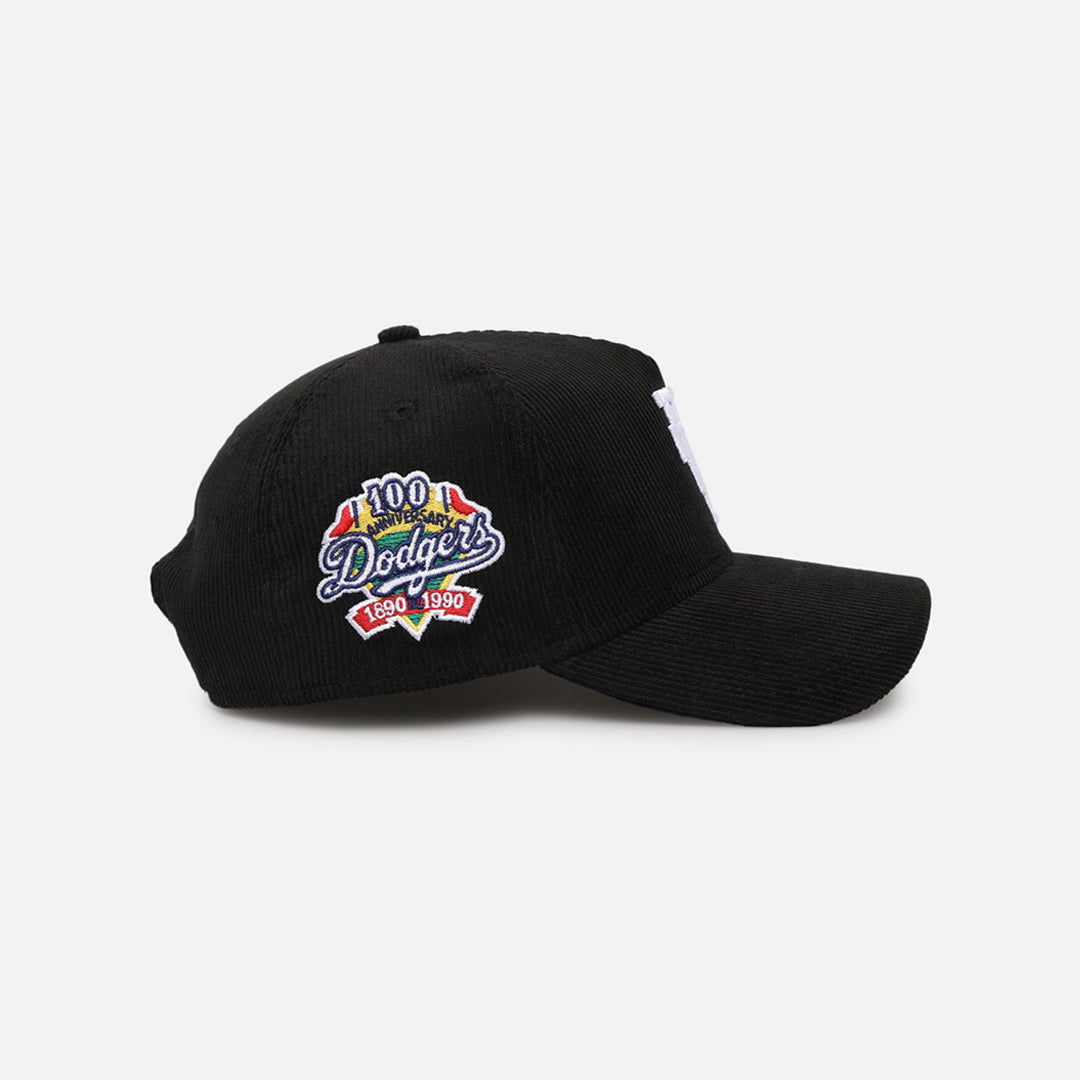 New Era หมวกรุ่น Los Angeles Dodgers Upside Down Logo Black 9Forty A-Frame Cap