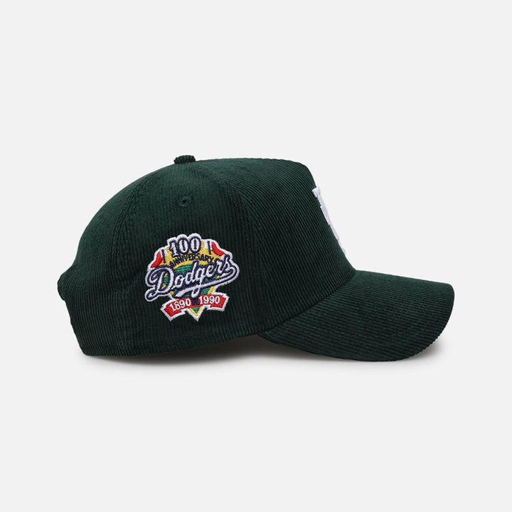 New Era หมวกรุ่น Los Angeles Dodgers Upside Down Logo Dark Green 9Forty A-Frame Cap