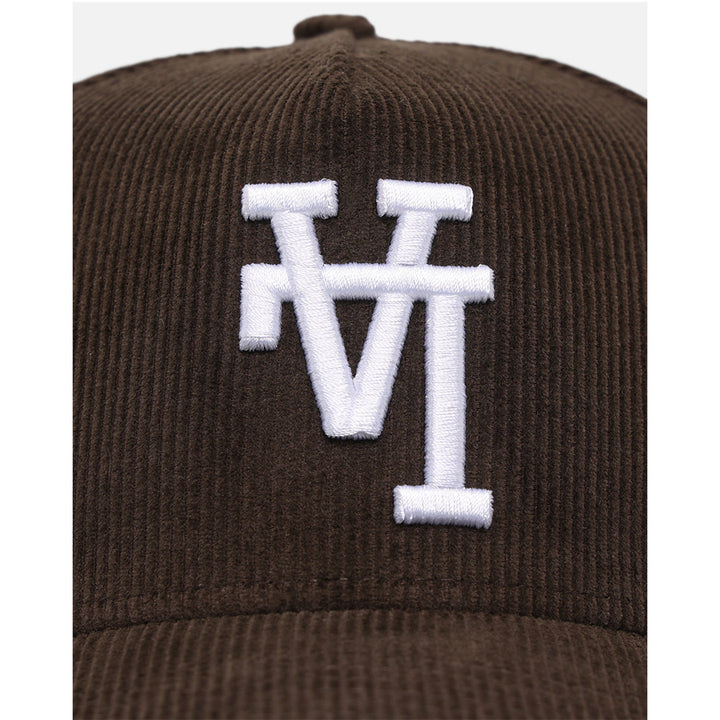 New Era หมวกรุ่น Los Angeles Dodgers Upside Down Logo Walnut 9Forty A-Frame Cap